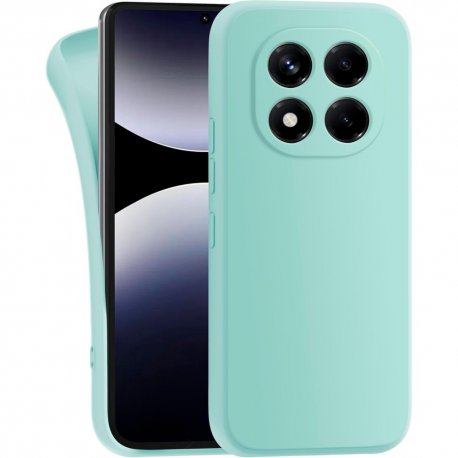 Xiaomi Redmi Note 15 Pro 5G Silicone Case Full Camera Protection Mint