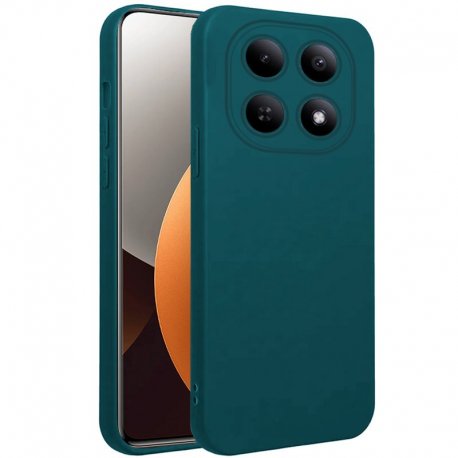 Xiaomi Redmi Note 15 Pro 5G Silicone Case Full Camera Protection Green