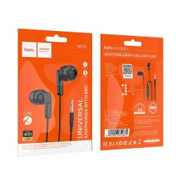 Hoco M121 Headphones 3.5 mm Jack Black