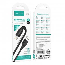 Hoco X120 Cable USB A To Lightning 2,4A 1m Black