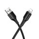 Hoco X120 Cable USB A To Lightning 2,4A 1m Black