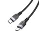 Hoco X109 Silicone Cable USB C To USB C 3A 60W 3m Black