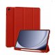 Samsung Galaxy Tab A11 Plus Book Case With Pencil Case Red