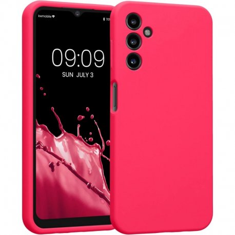 Samsung Galaxy A57 5G Silicone Case Full Camera Protection Hot Pink