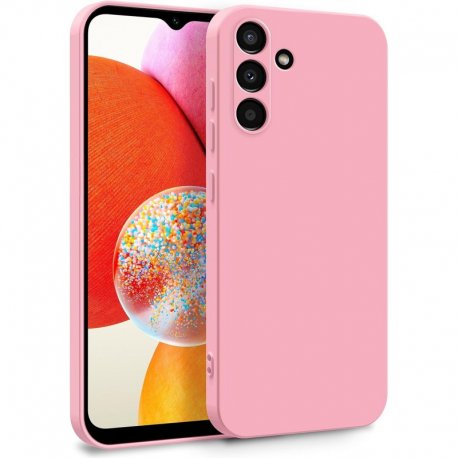 Samsung Galaxy A37 5G Silicone Case Full Camera Protection Pink