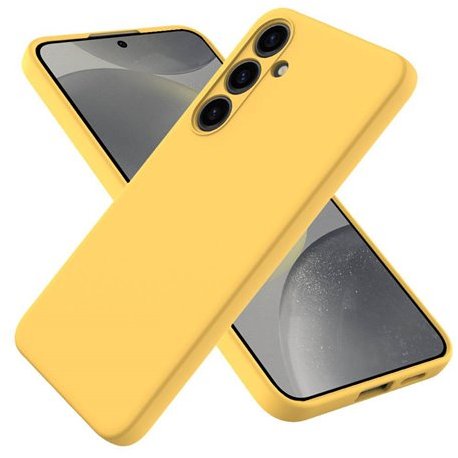 Samsung Galaxy A37 5G Silicone Case Full Camera Protection Yellow