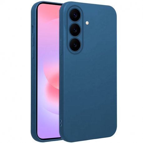 Samsung Galaxy A37 5G Silicone Case Full Camera Protection Blue