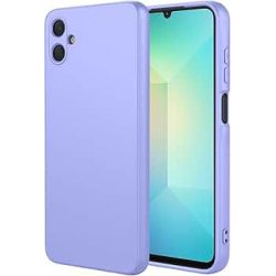 Samsung Galaxy A07 Silicone Case Full Camera Protection Lila