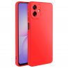 Samsung Galaxy A07 Silicone Case Full Camera Protection Red