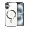 IPhone 16 Silicone Case With MagSafe Silver