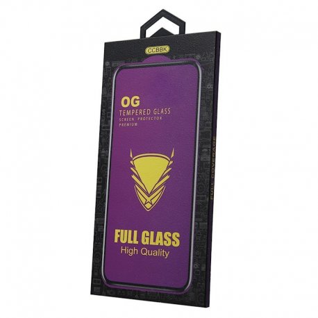 Realme 14 Pro 5G OG Premium Tempered Glass 9H Full Cover Black