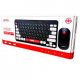 JEDEL WS681 Mini Wireless Keyboard and Mouse Set