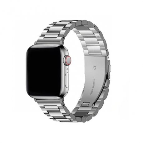 Apple Watch 42/44/45/49mm Braselet Belt Silver