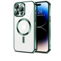 IPhone 15 Pro Luxury MagSafe Case Green