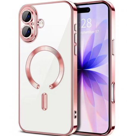 IPhone 17 Luxury MagSafe Case Rosegold