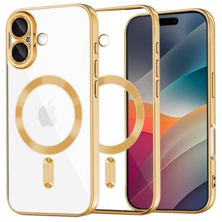 IPhone 17 Luxury MagSafe Case Gold