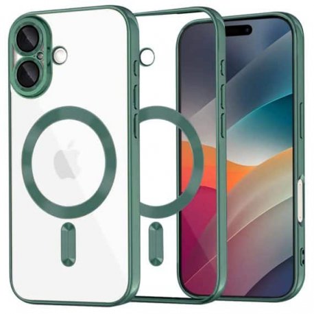 IPhone 17 Luxury MagSafe Case Green