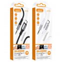 Jokade Type-C to Aux 3.5mm Jack Adapter Audio Cable Black