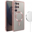 Samsung Galaxy S25 Ultra Luxury MagSafe Case RoseGold