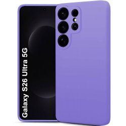 Samsung Galaxy S26 Ultra Silicone Case Full Camera Protection Lila