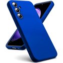 Samsung Galaxy S25 FE Silicone Case Full Camera Protection Electric Blue