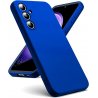 Samsung Galaxy S25 FE Silicone Case Full Camera Protection Electric Blue