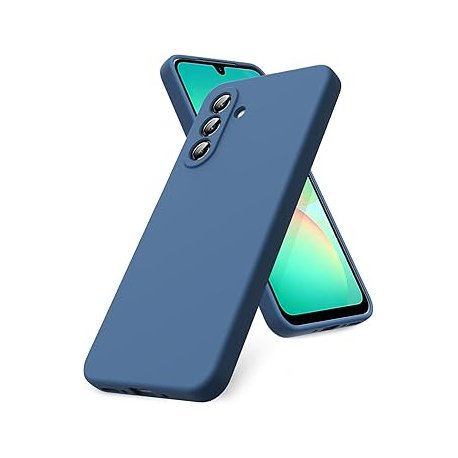 Samsung Galaxy S25 FE Silicone Case Full Camera Protection Blue
