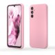Samsung Galaxy S25 FE Silicone Case Full Camera Protection Pink