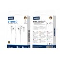 Jellico EP3A Wired Earphones USB-C With Microphone 1.2M White