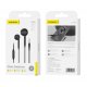 Foneng EP100 Wired Earphones Jack 3.5mm With Microphone 1.2M Black
