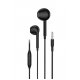 Foneng EP100 Wired Earphones Jack 3.5mm With Microphone 1.2M Black