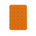 MBaccess Silicone Suction Cup Back Sticker Orange