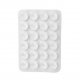 MBaccess Silicone Suction Cup Back Sticker White