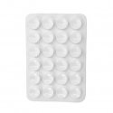 MBaccess Silicone Suction Cup Back Sticker White