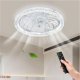 Rixme LED Ceiling Fan 60W White