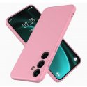 Samsung Galaxy A34 5G A346 Silicone Case Full Camera Protection Pink
