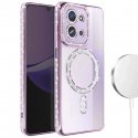 Xiaomi Redmi 15C/Poco C85 Glitter Case Full Camera Protection With MagSafe RoseGold