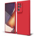 Samsung Galaxy Note 20 Ultra N985 Silicone Case Full Camera Protection Red