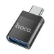 Hoco UA17 OTG Adapter USB C To USB A Black
