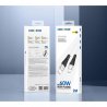 Link★Star LS-232 60W Braided Type-C to Lightning Cable 2M Fast Charge White
