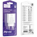 Hoco C143A Benefit 20W PD Fast Charger USB-C White