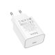 Hoco C143A Benefit 20W PD Fast Charger USB-C White