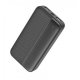 WUW Y93 Slim Power Bank 2.1A MICRO+USB-C+2USB Outputs 10,000mah Black
