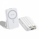 MBaccess NJ25 PD 20W Magsafe with LED indicator 2 USB-C And Lightning Cables 10000mah Wireless Charging White