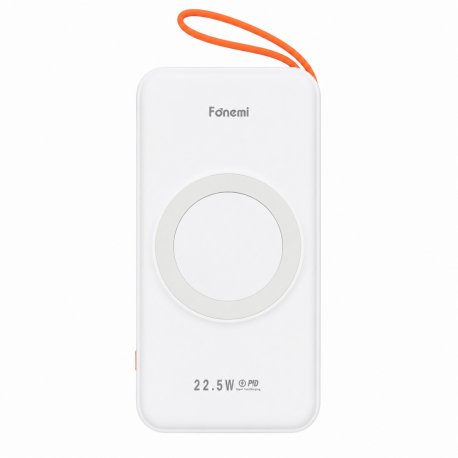 Fonemi P19 MagSafe PD22.5W Portable Battery 10000mah 2.4A White