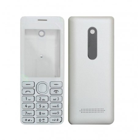 Nokia 206 Full Body Housing White