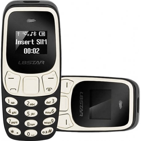L8star BM10 Smallest Phone Multilanguage Dual Sim Grey