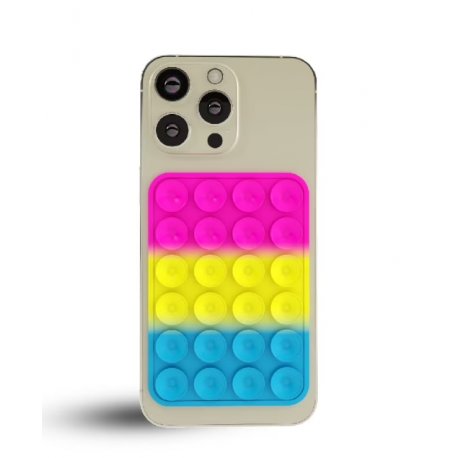 MBaccess Silicone Suction Cup Back Sticker Colourfull