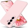 Samsung Galaxy S26 Plus Silicone Case Full Camera Protection Pink