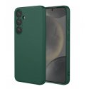 Samsung Galaxy S26 Silicone Case Full Camera Protection Forest Green